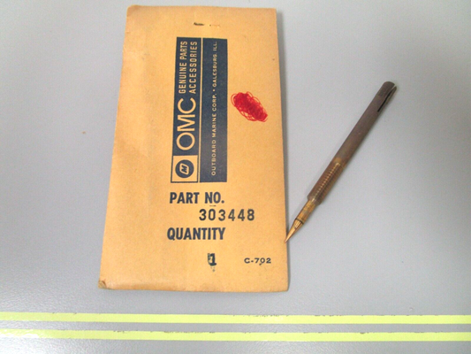 *NEW OEM* 0750 OMC Johnson Evinrude NEEDLE VALVE 303448 0303448