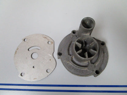 NEW OEM 303442 0303442 OMC Johnson Evinrude Impeller Housing & Plate 0720