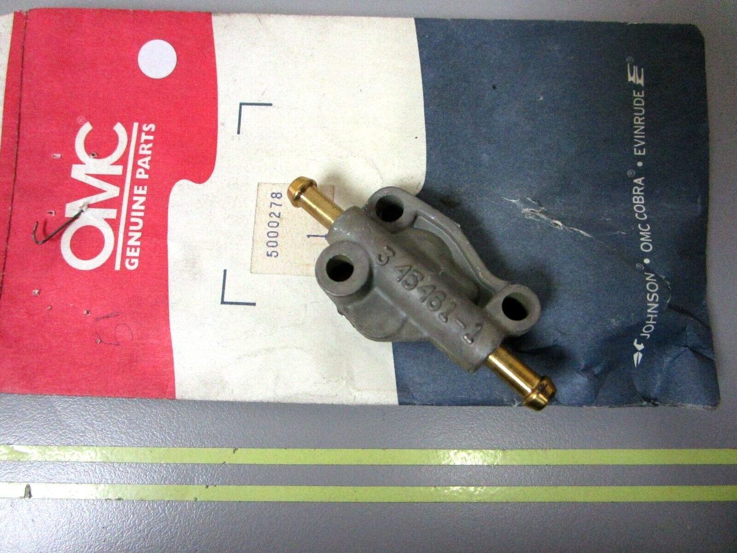 *NEW OEM* 0720 OMC Johnson Evinrude Accelerator Pump Cover 5000278