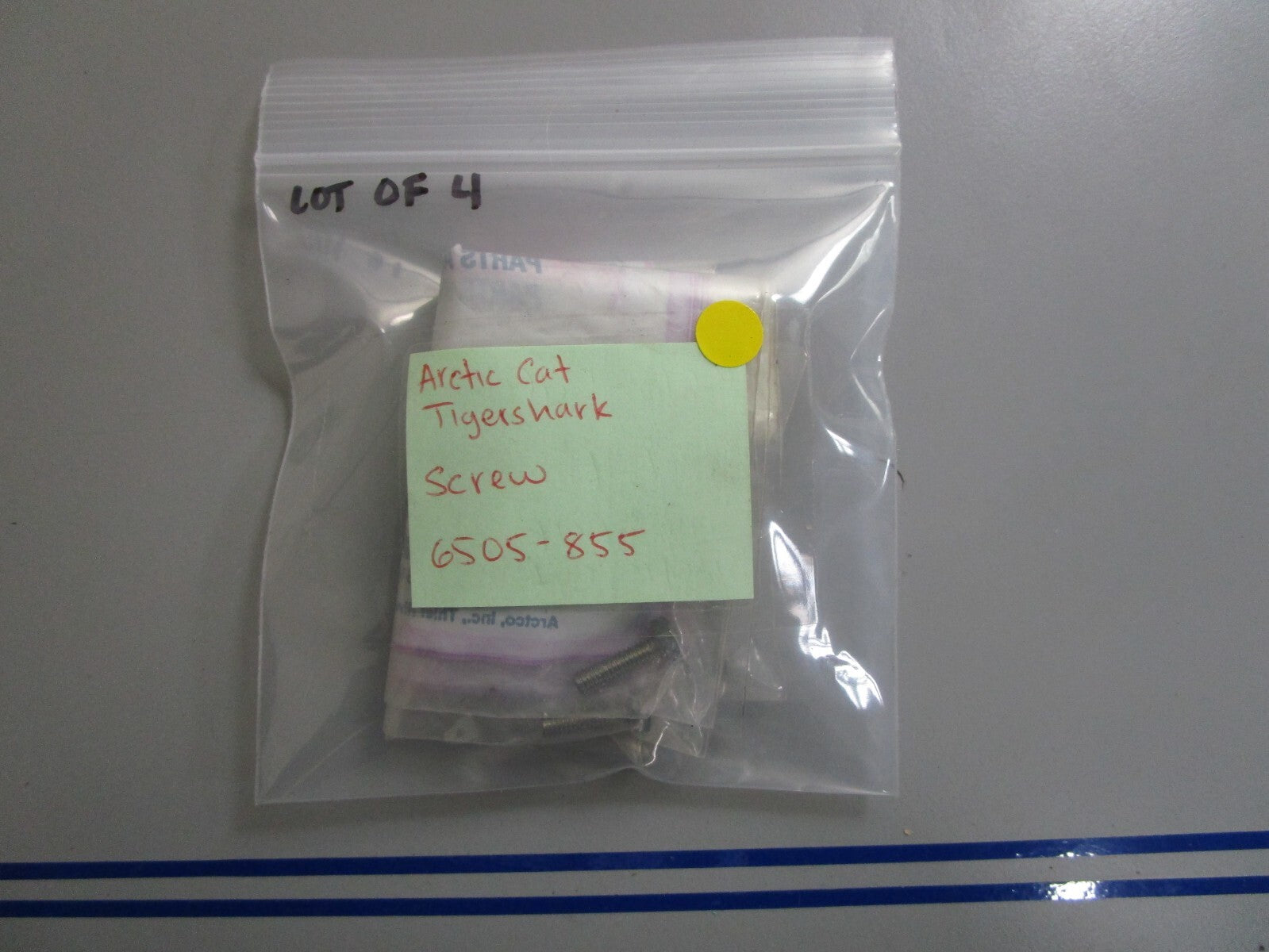 *NEW* (LOT OF 4) 0810 Arctic Cat Tigershark Screw 6505-855