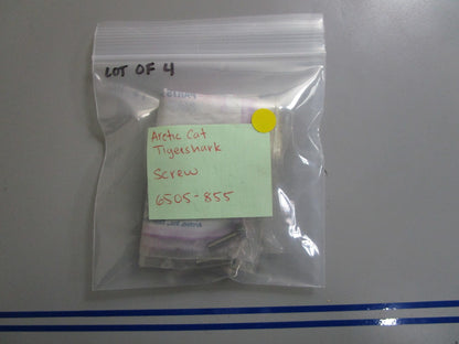 *NEW* (LOT OF 4) 0810 Arctic Cat Tigershark Screw 6505-855