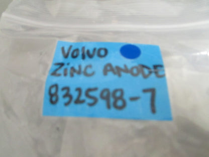 *NEW OEM* 0720 Volvo Penta Zinc Anode 832598-7