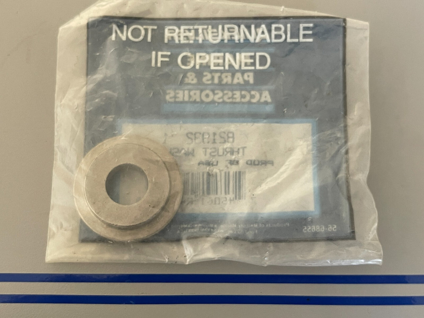 *NEW OEM* 0810 Mercury Quicksilver Thrust Washer 8219321