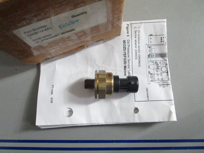 NEW OEM GM32112-KPI Kohler Oil Pressure Sender 0820