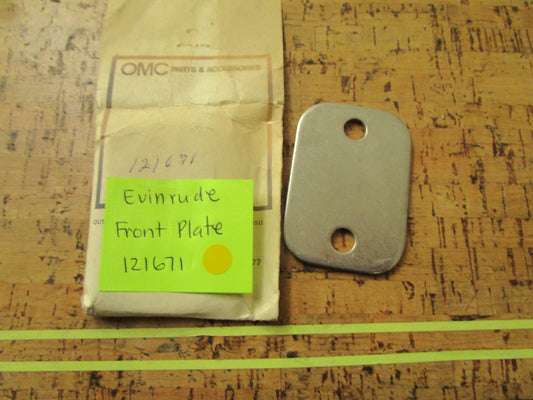 *NEW OEM* 0810 OMC Johnson Evinrude Front Plate 121671 0121671