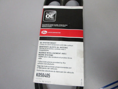 NEW K050405 Gates Micro-V 21/32" x 41 ¼" Serpentine Belt 0720