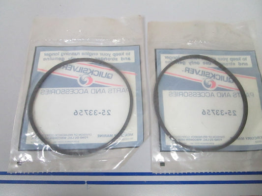 NEW OEM (LOT OF 2) 25-33756 Mercury Quicksilver O-Ring 0810