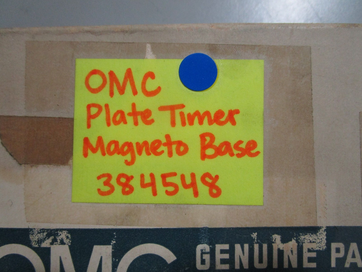 *NEW OEM* 0810 OMC Johnson Evinrude Plate Timer Magneto Base 384548 0384548