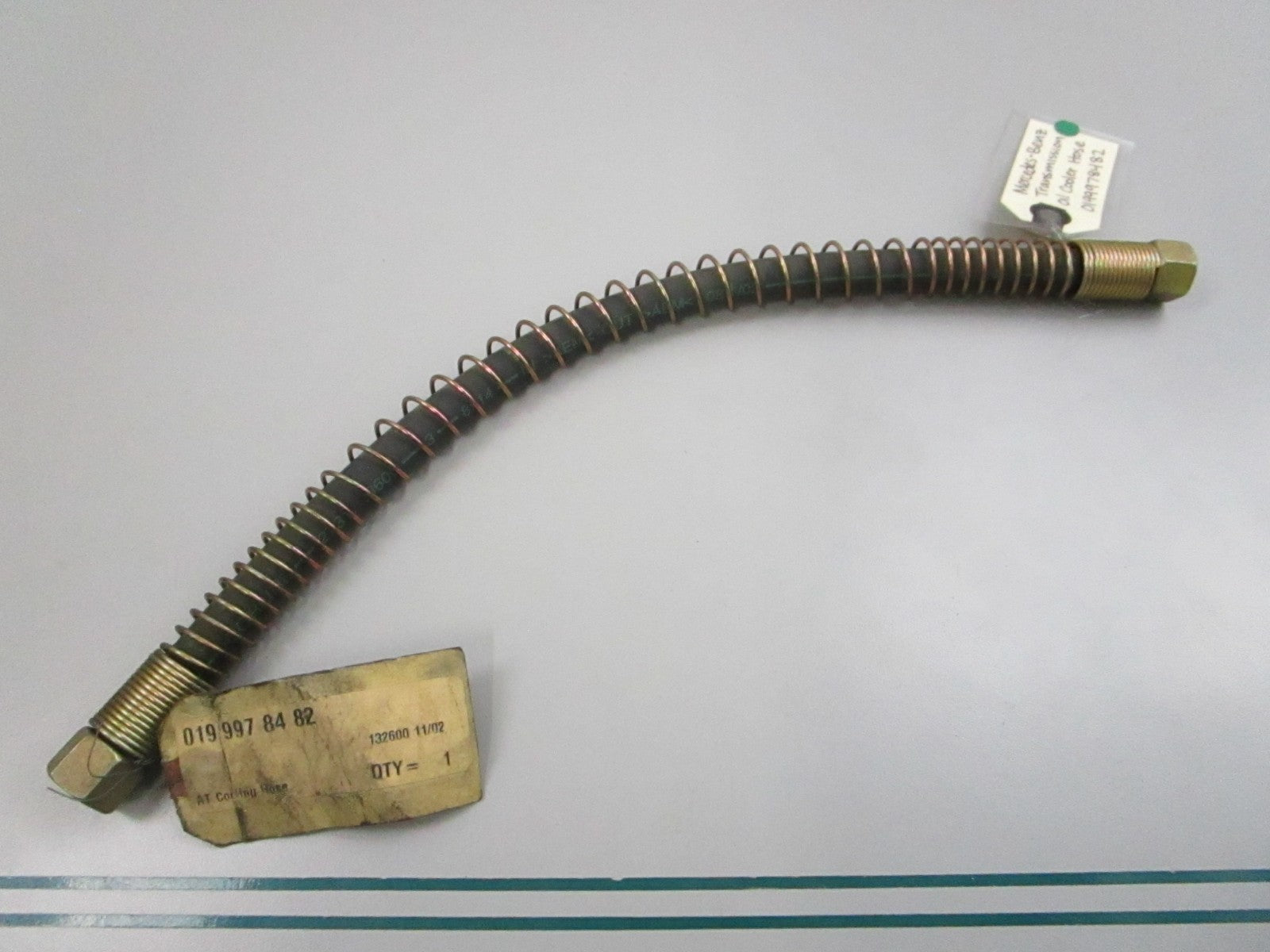 NEW OEM 0199978482 Mercedes-Benz Transmission Oil Cooler Hose 0810