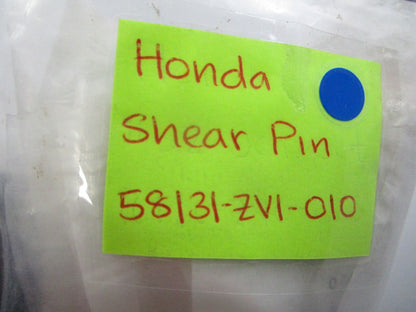 *NEW OEM* 0810 Honda Shear Pin 58131-ZV1-010