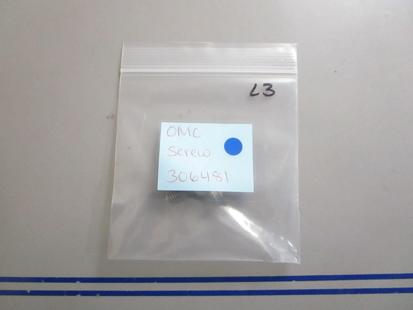 *NEW OEM* (LOT OF 3) 0810 OMC Johnson Evinrude Screw 306481 0306481