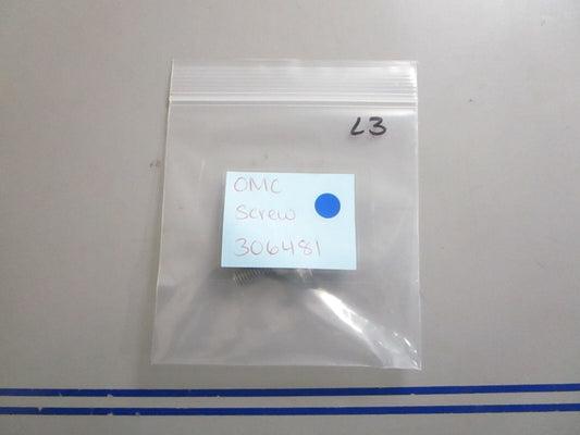*NEW OEM* (LOT OF 3) 0810 OMC Johnson Evinrude Screw 306481 0306481