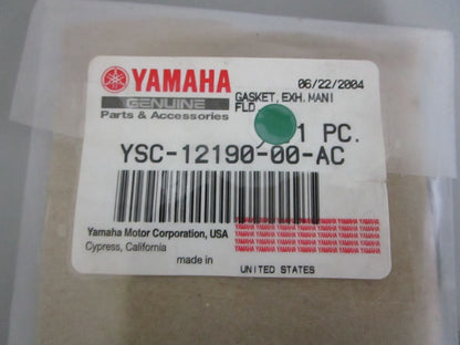 NEW OEM YSC-12190-00-AC Yamaha Exhaust Manifold Gasket 0820