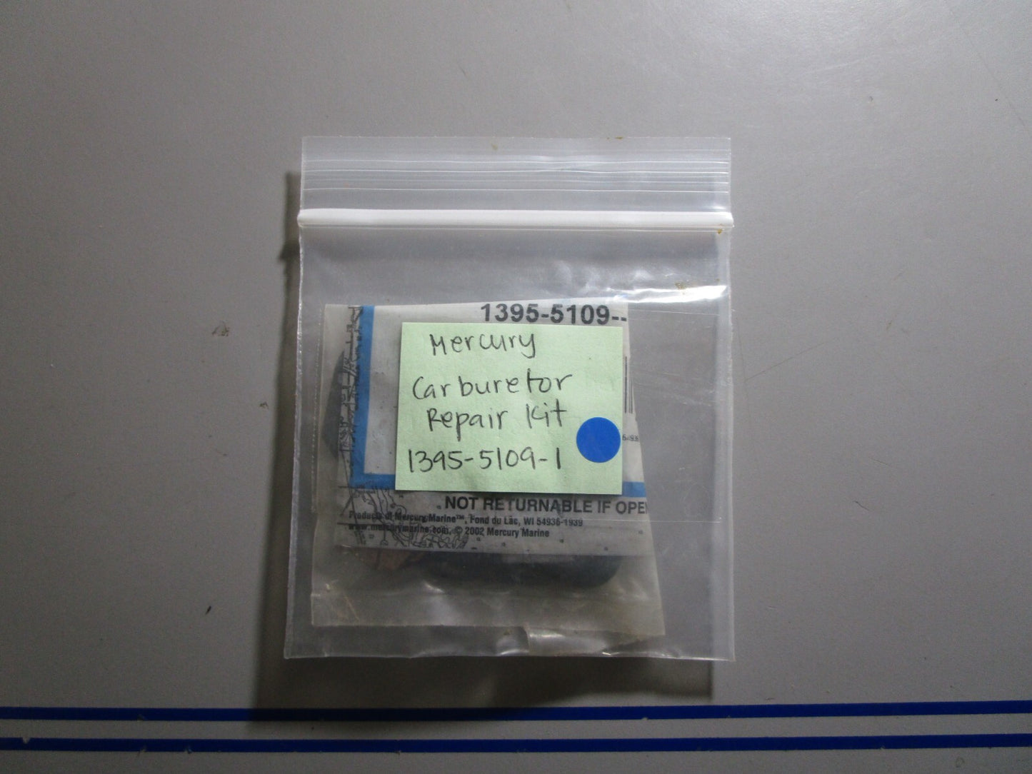 *NEW OEM* 0810 Mercury Quicksilver Carburetor Repair Kit 1395-5109-1