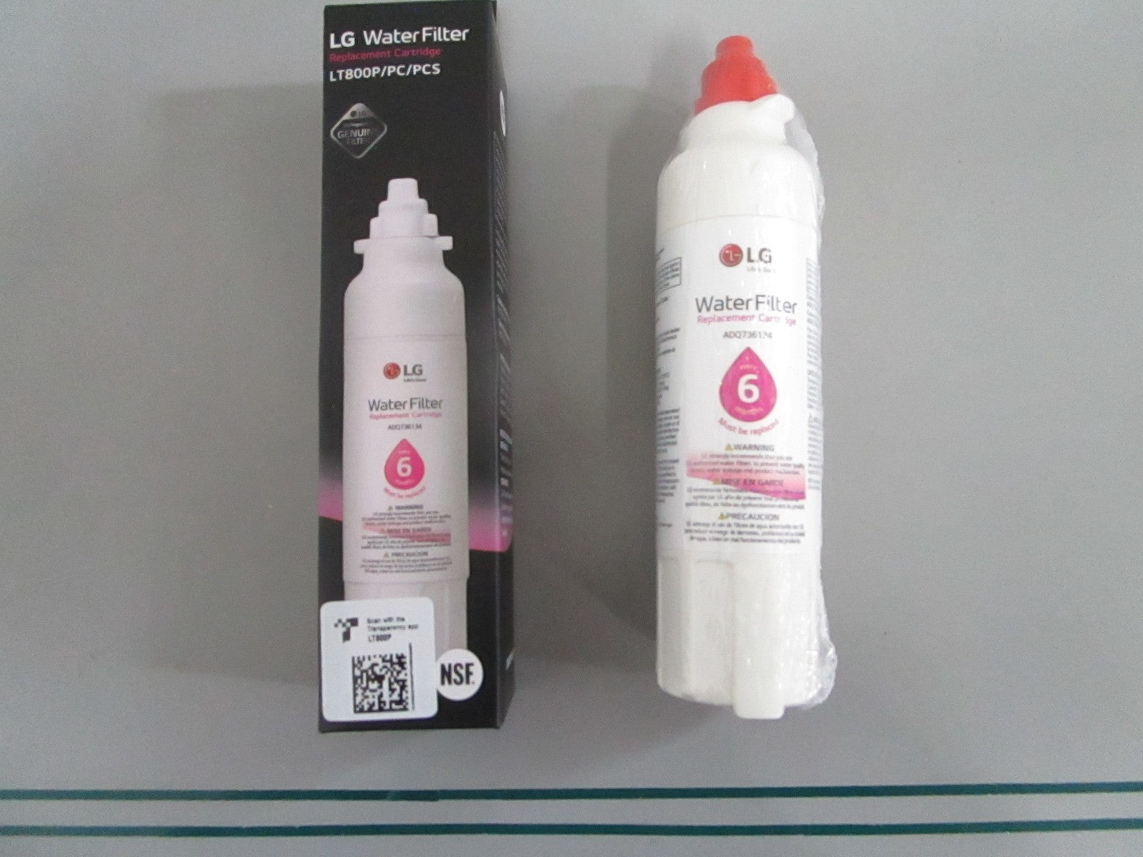 LG NEW OEM Refrigerator Water Filter ADQ73613401 LT800P LT800PC NOS Genuine 0820