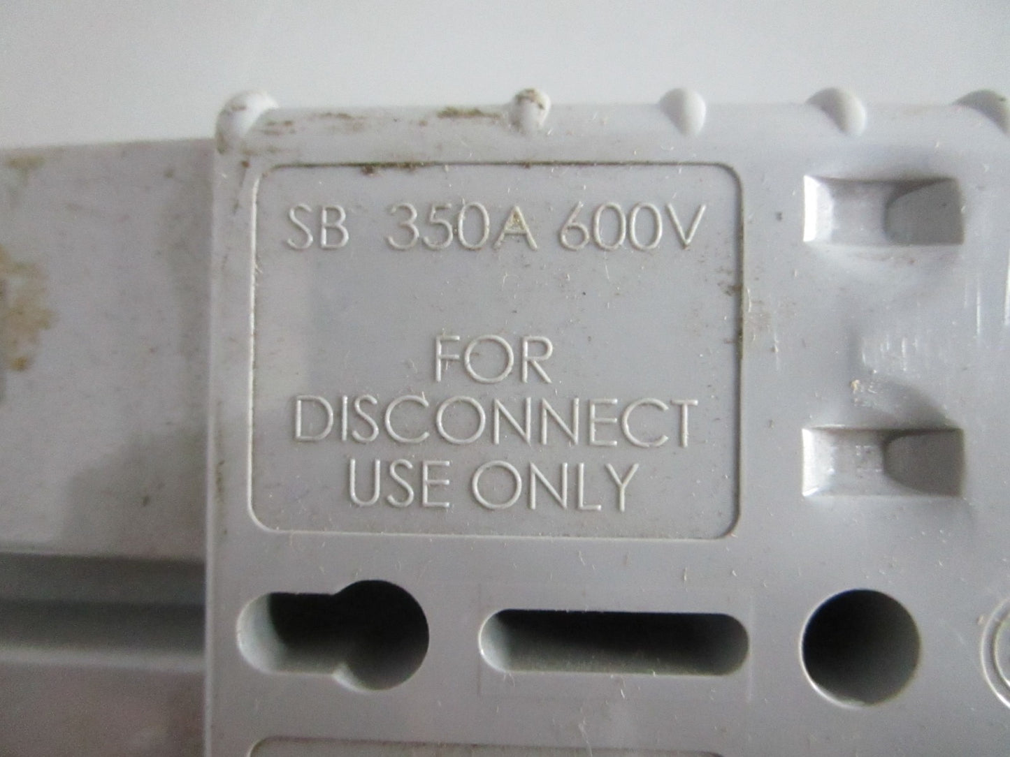 NEW OEM Crown Forklift 350A 600V & 175A 600V Battery Connector 0820