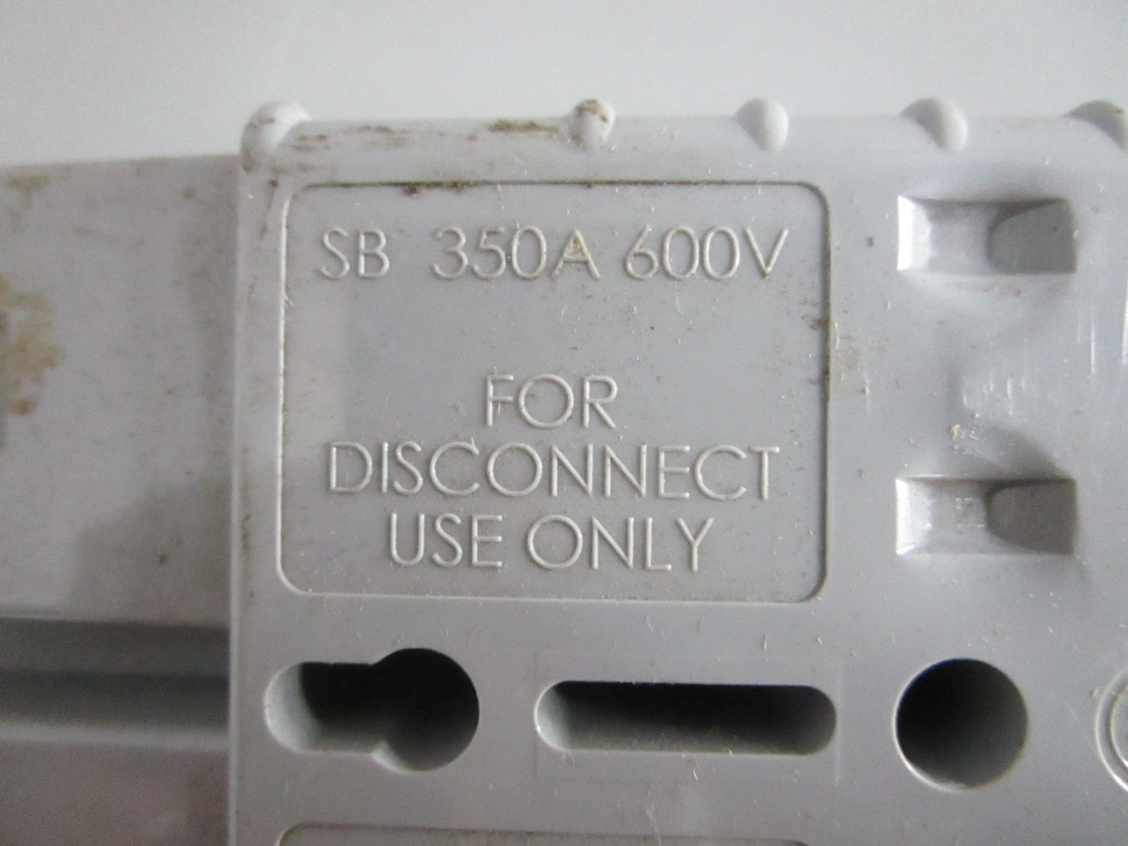 NEW OEM Crown Forklift 350A 600V & 175A 600V Battery Connector 0820