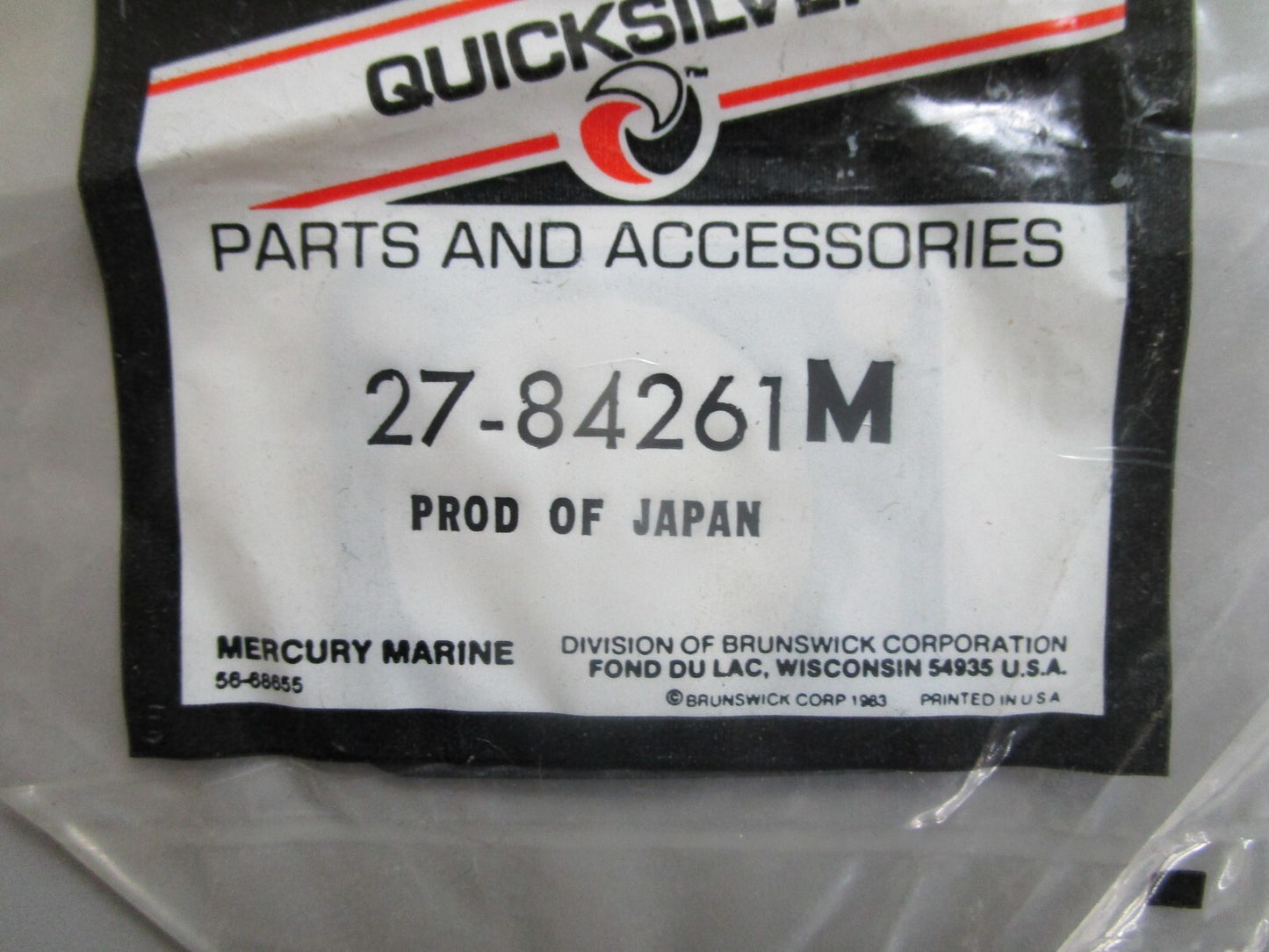 *NEW OEM* 0810 Mercury Quicksilver Gasket 27-84261M