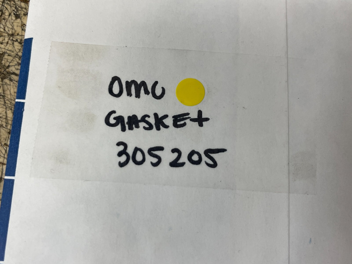 *NEW OEM* (LOT OF 2) 0810 OMC Johnson Evinrude Gasket 305205 0305205