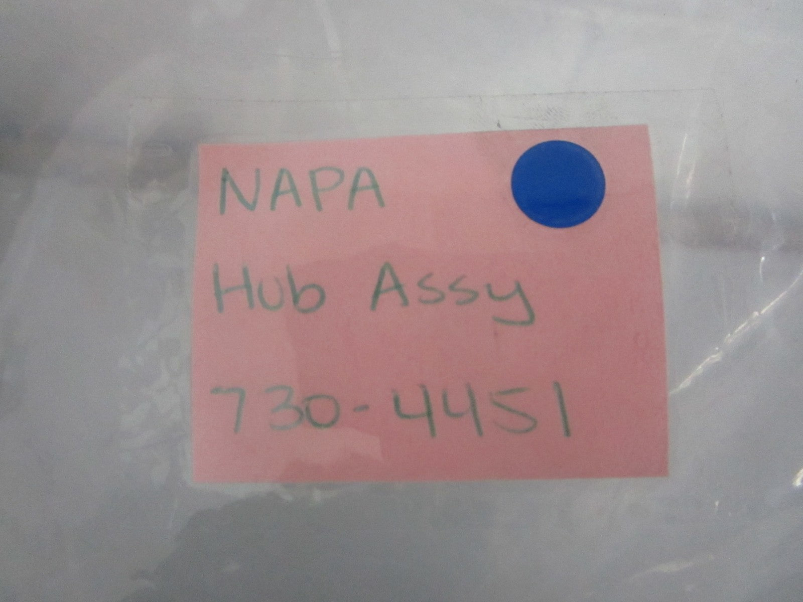 NEW OEM 730-4451 NAPA Hub Assy 0820