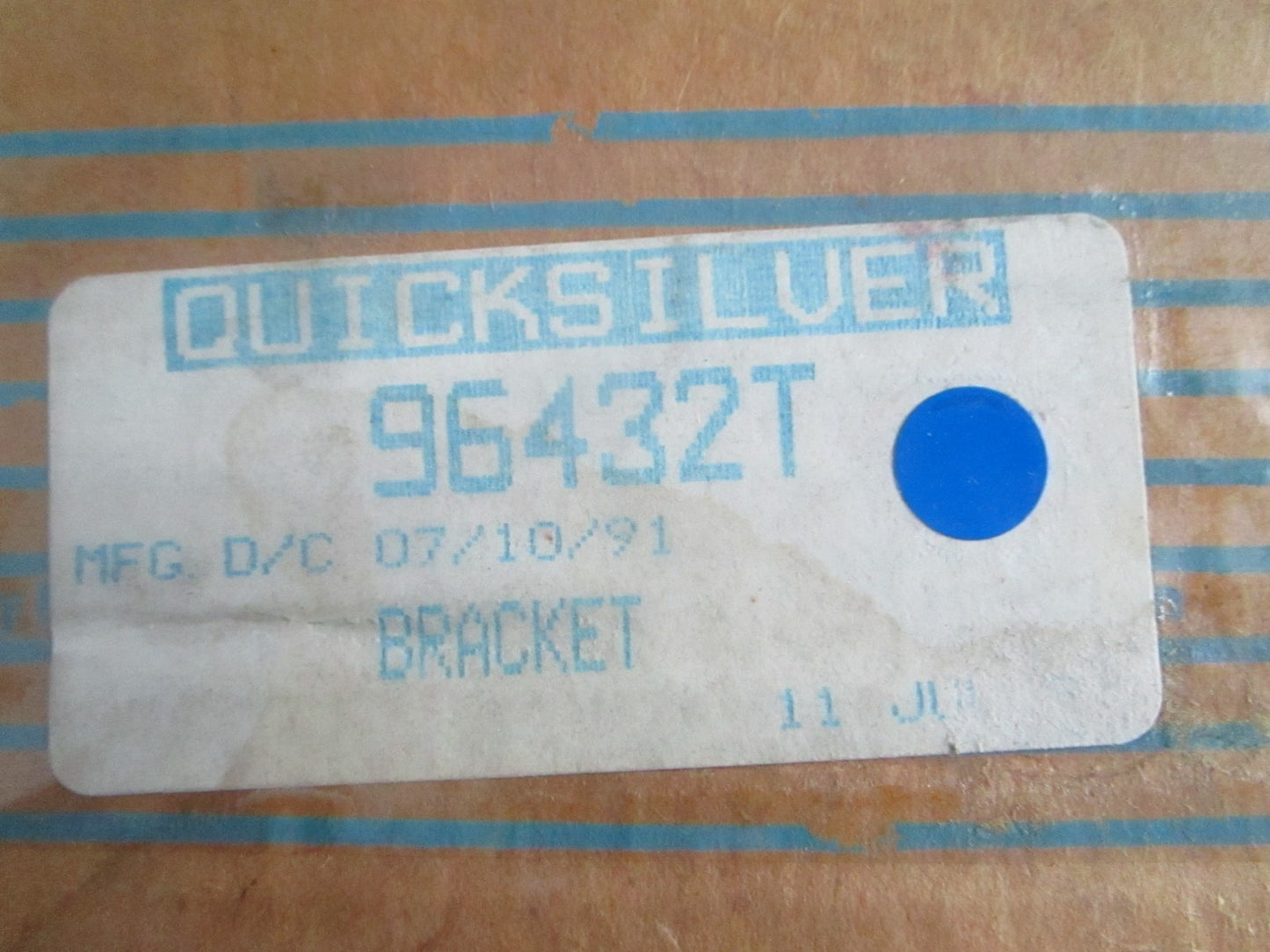 NEW OEM 96432T Mercury Quicksilver Bracket 0820