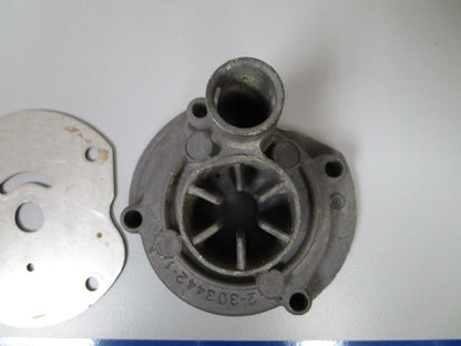 NEW OEM 303442 0303442 OMC Johnson Evinrude Impeller Housing & Plate 0720