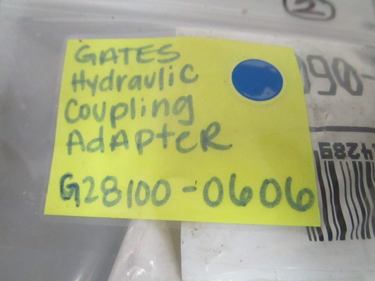 *NEW OEM* 0720 Gates Hydraulic Coupling Adapter G28100-0606