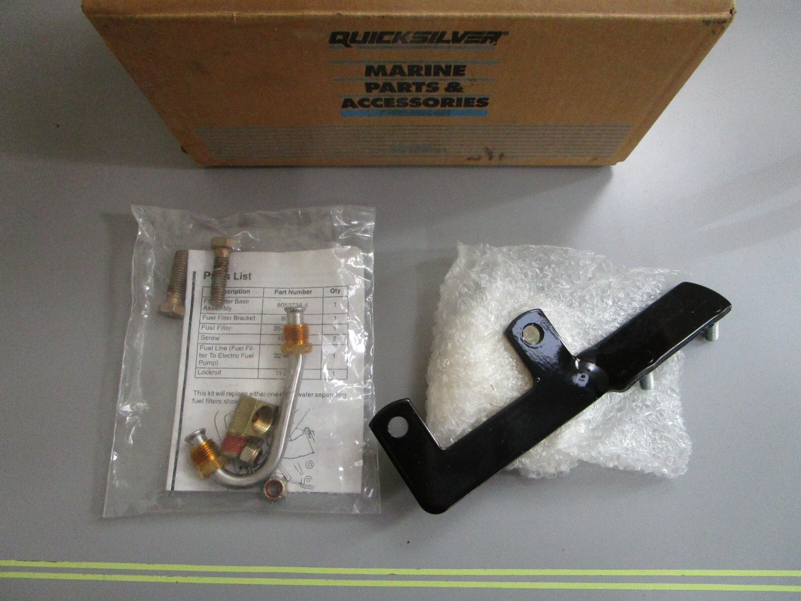 *NEW OEM* 0820 Mercury Quicksilver Filter Hardware Kit 35-807172A1