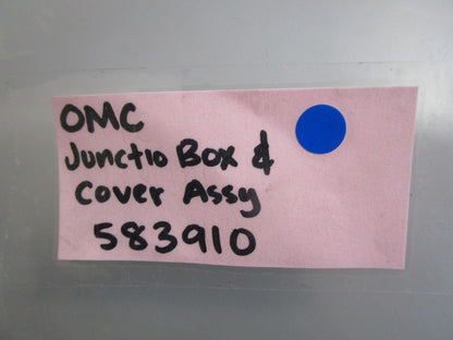 *NEW OEM* 0820 OMC Johnson Evinrude Junction Box & Cover Assy 583910 0583910