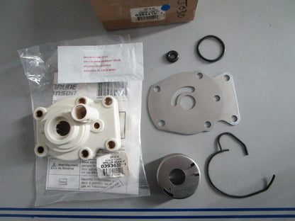 NEW OEM 394415 0394415 OMC Johnson Evinrude Chrome Pump Kit 0820