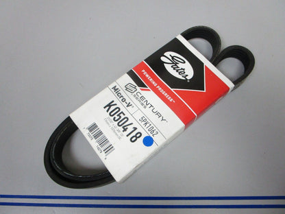 NEW K050418 Gates Micro-V 21/32" x 42 ⅜" Serpentine Belt 0720