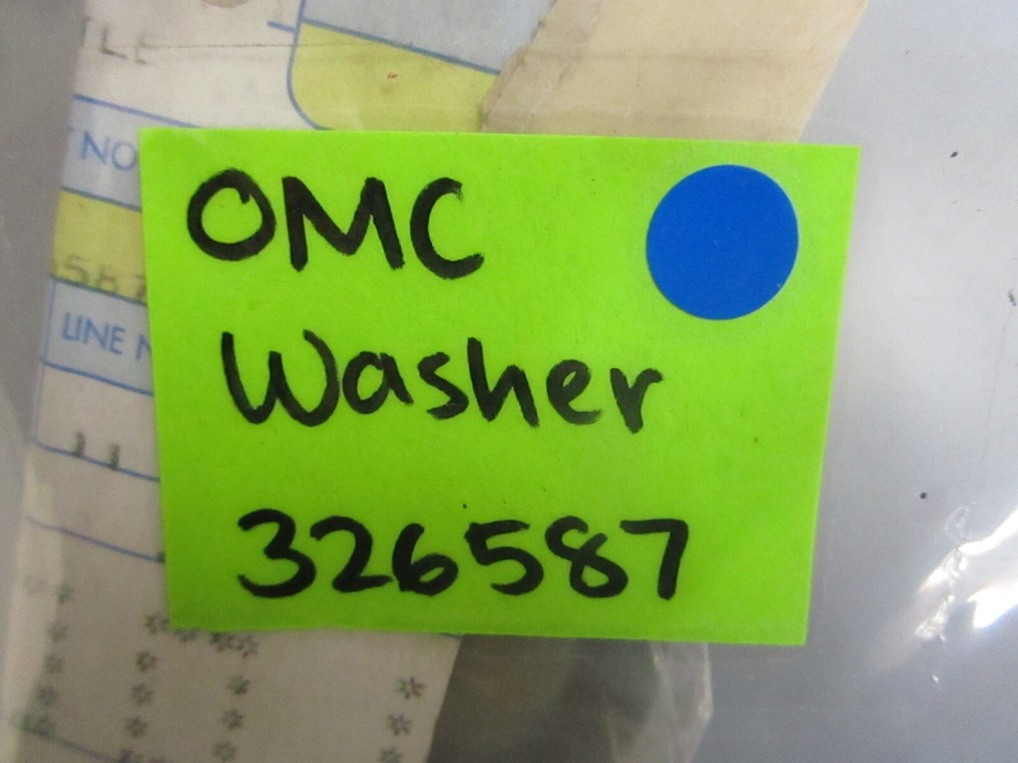 *NEW OEM* 0810 OMC Johnson Evinrude Washer 326587 0326587