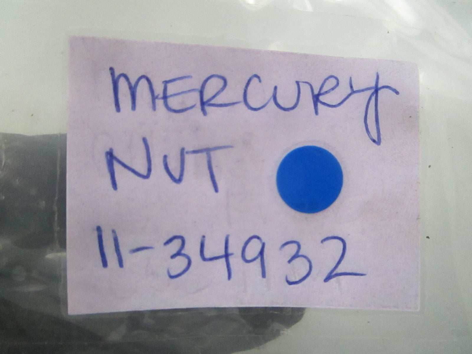 NEW OEM (LOT OF 2) 11-34932 Mercury Quicksilver Nut 0810