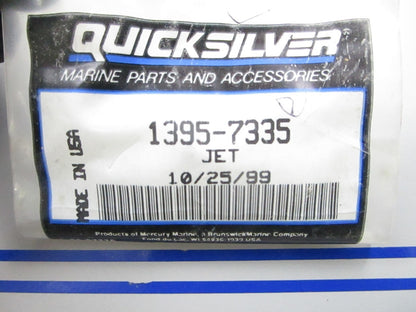*NEW OEM* 0810 Mercury Quicksilver .098 Jet 1395-7335