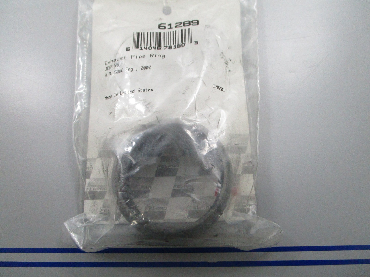 *NEW* 0810 Fel-Pro Exhaust Pipe Ring 61289