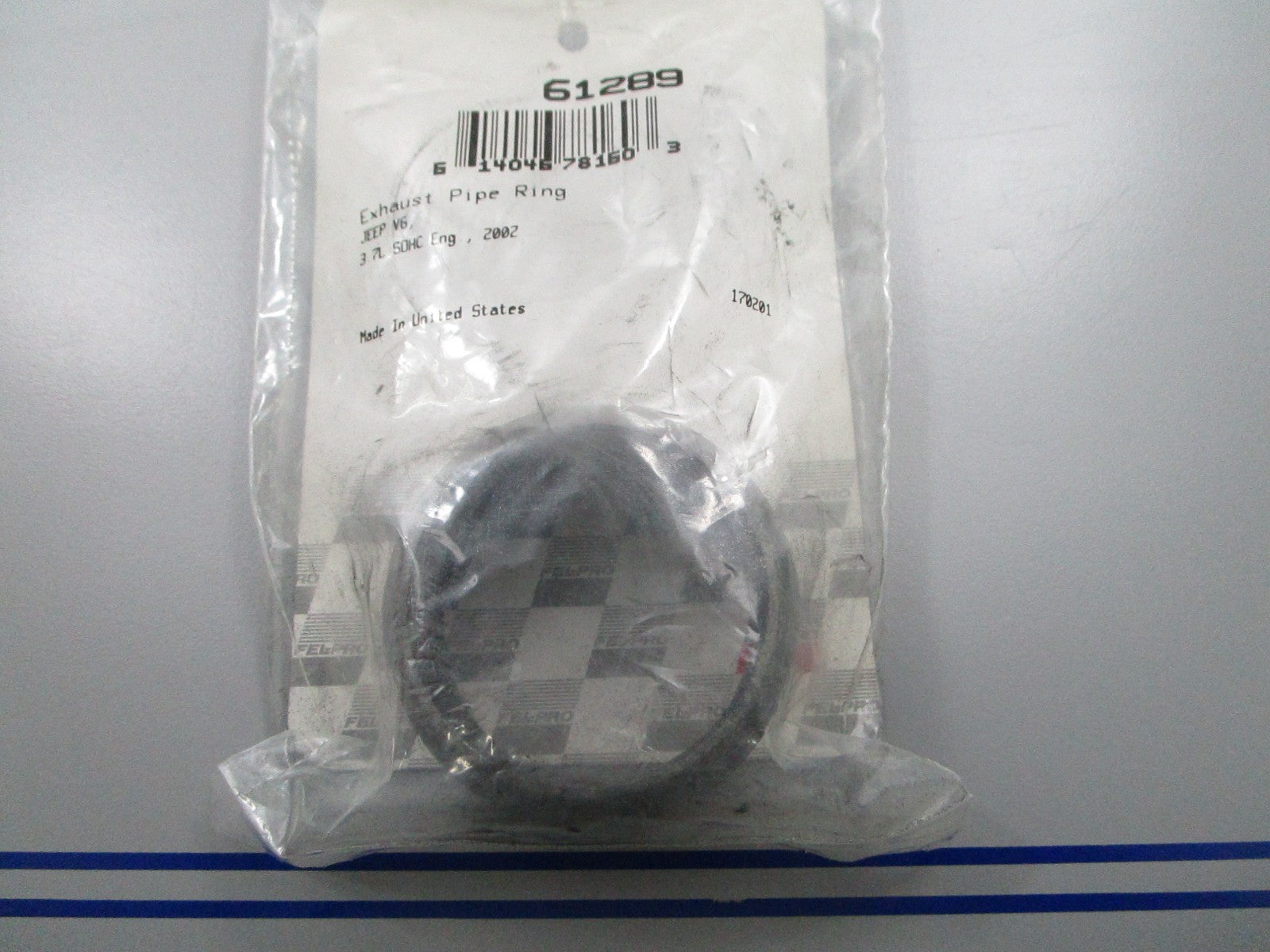 *NEW* 0810 Fel-Pro Exhaust Pipe Ring 61289