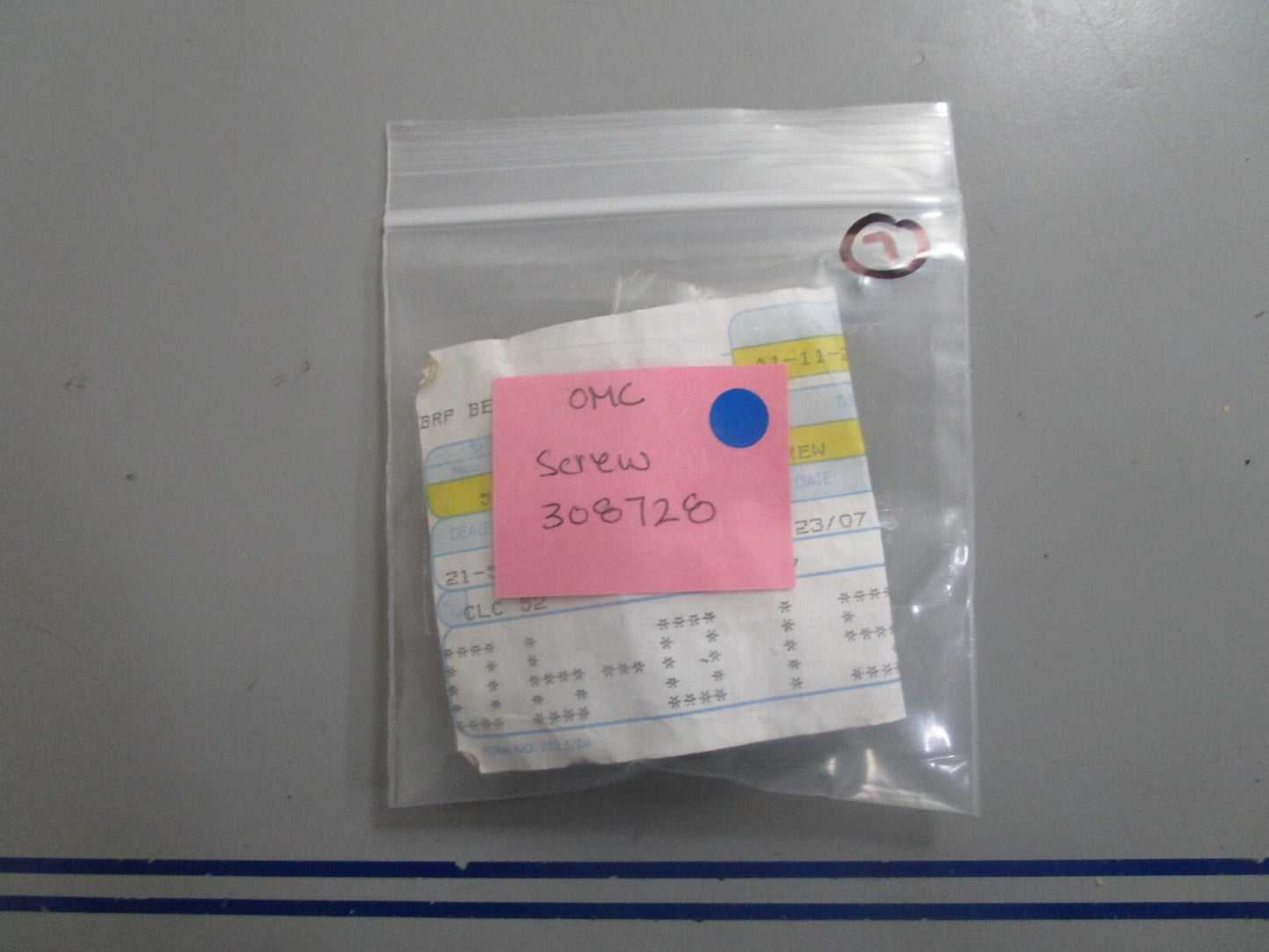 *NEW OEM* 0810 OMC Johnson Evinrude Screw 308728 0308728