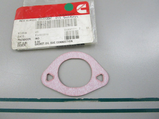 NEW OEM 3939352 Cummins Oil Suction Gasket 0810