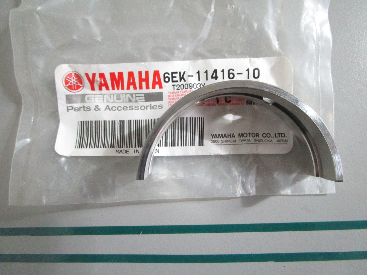 NEW OEM 6EK-11416-10-00 Yamaha Crankshaft Plane Bearing 0820