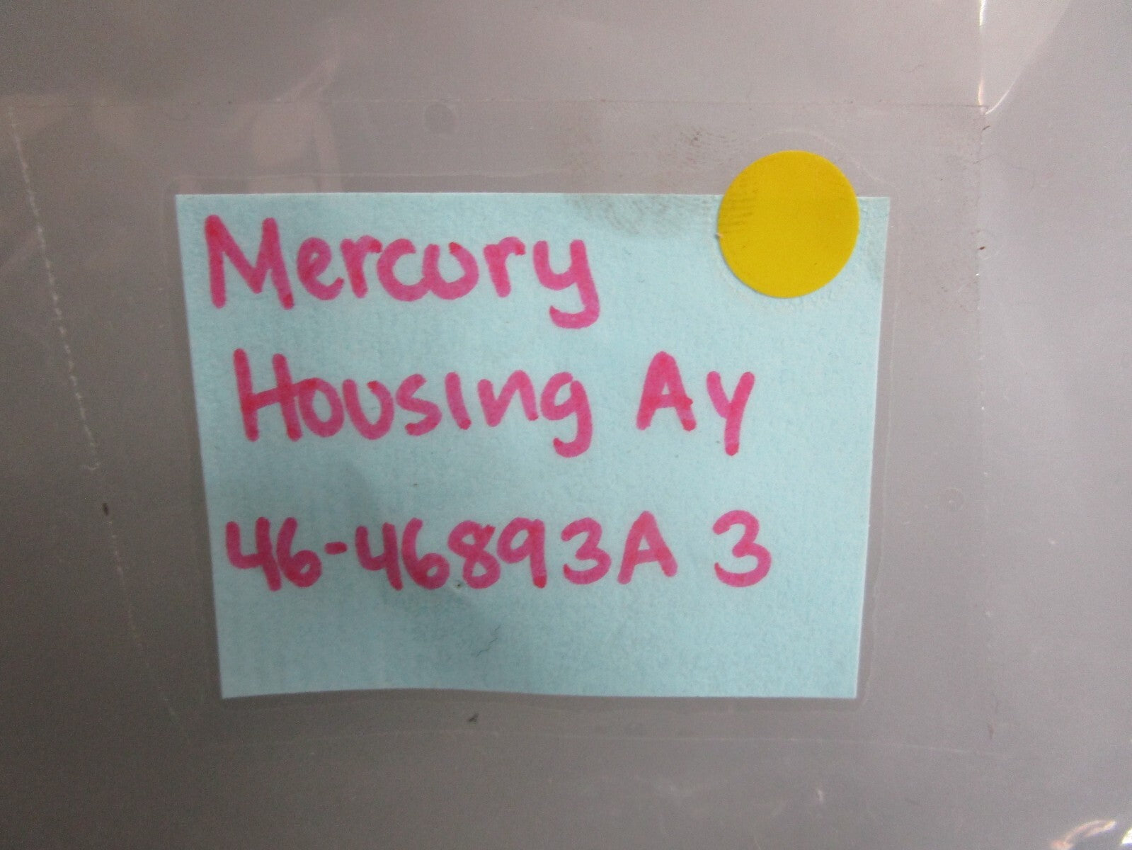 *NEW OEM* 0820 Mercury Quicksilver Housing Ay 46-46893A 3