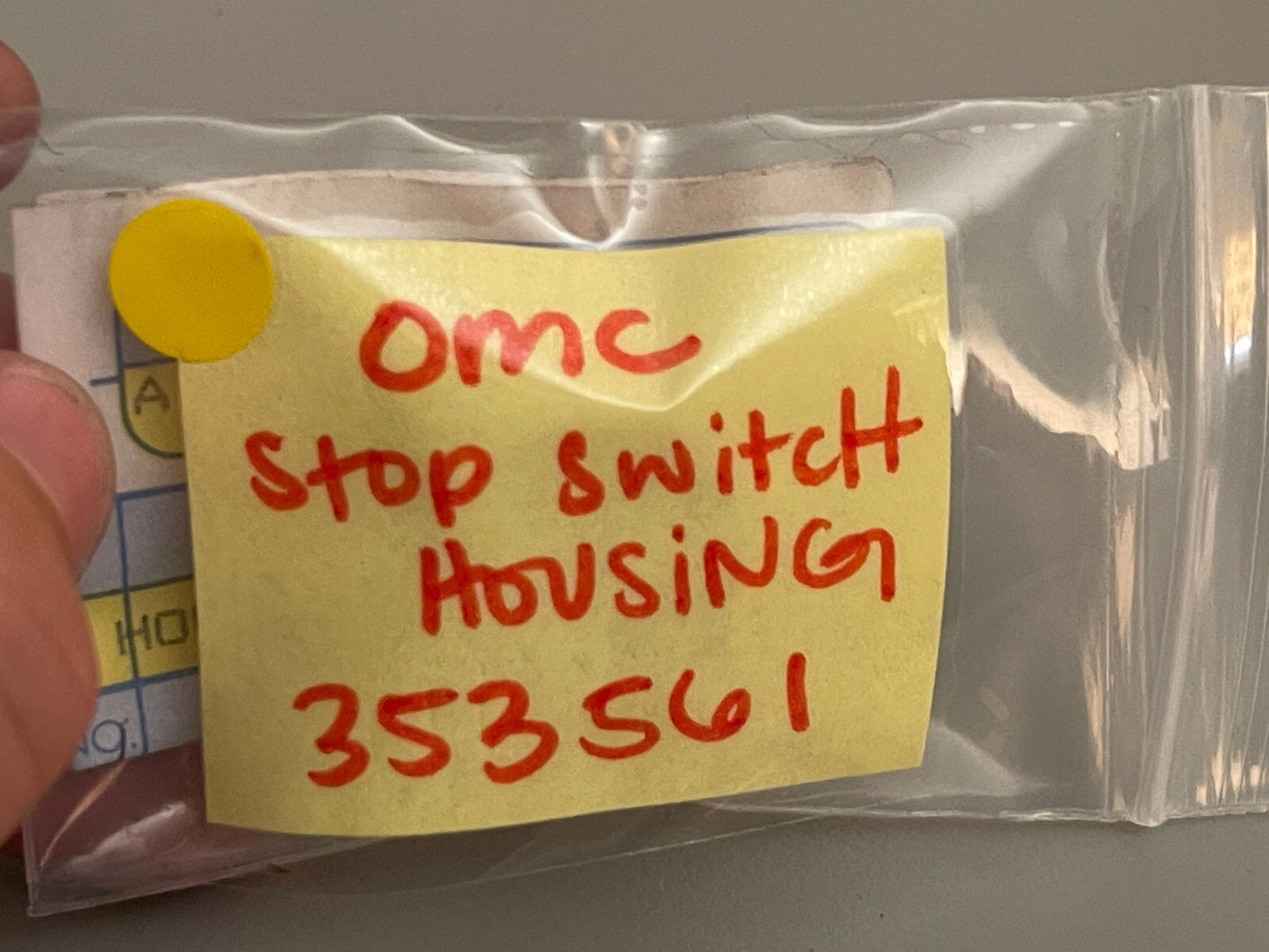 *NEW OEM* 0810 OMC Johnson Evinrude Stop & Switch Housing 353561 0353561