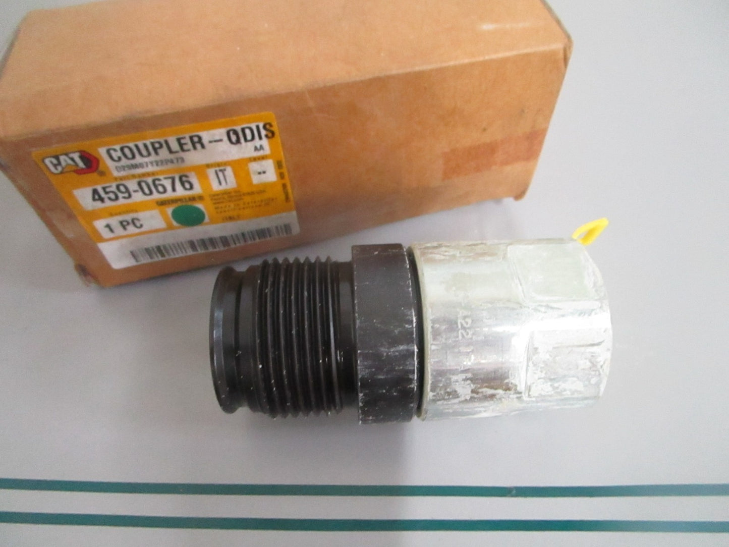 Caterpillar 459-0676 QDIS Quick Disconnect Coupler Seal Italy NEW OEM 0820