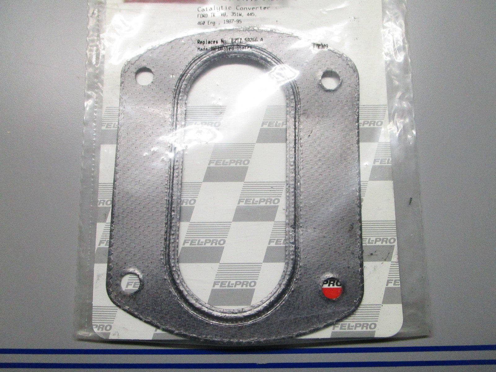 *NEW* 0810 Fel-Pro Flange Gasket 60712 Replaces: E7TZ-5B266-A