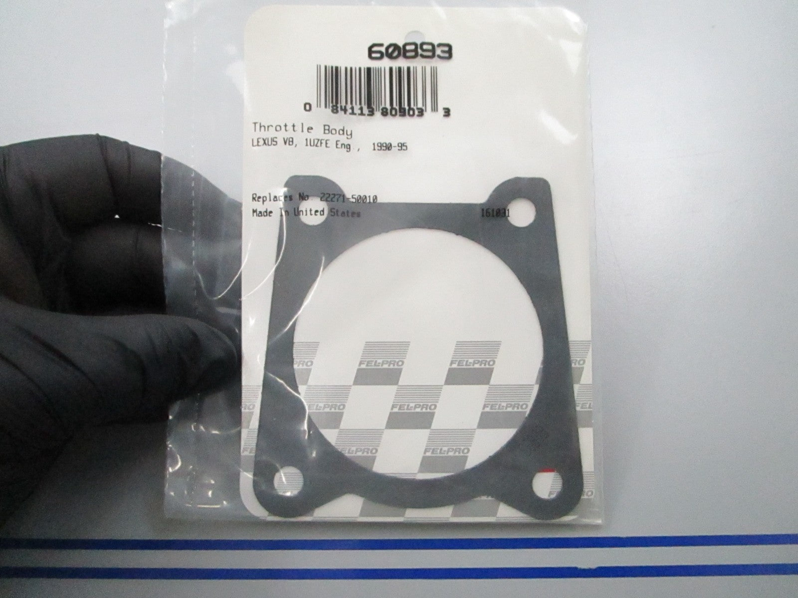 *NEW* 0810 Fel-Pro Throttle Body Gasket 60893