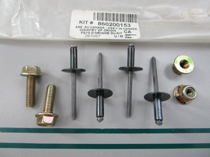 NEW 860200153 Ski-Doo Front Bumper Fastener Kit 0810