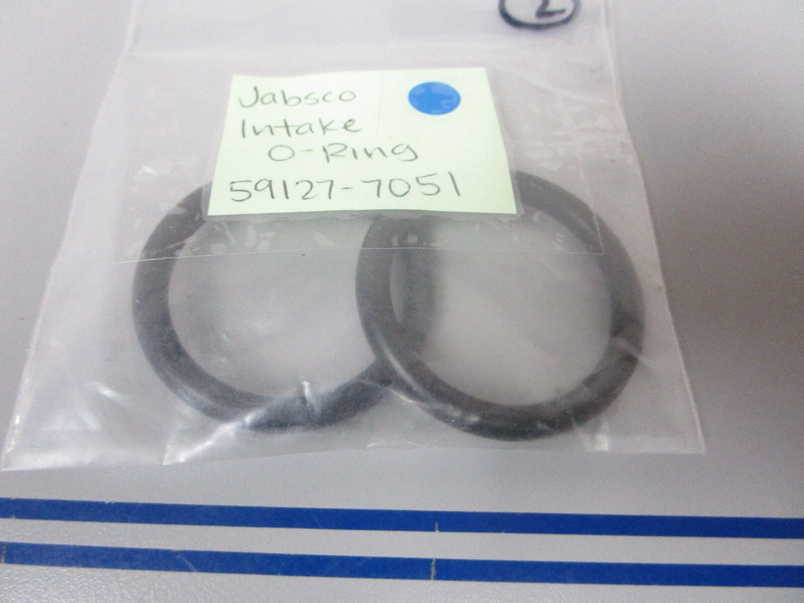*NEW OEM* (LOT OF 2) 0810 Jabsco Intake O-Ring 59127-7051