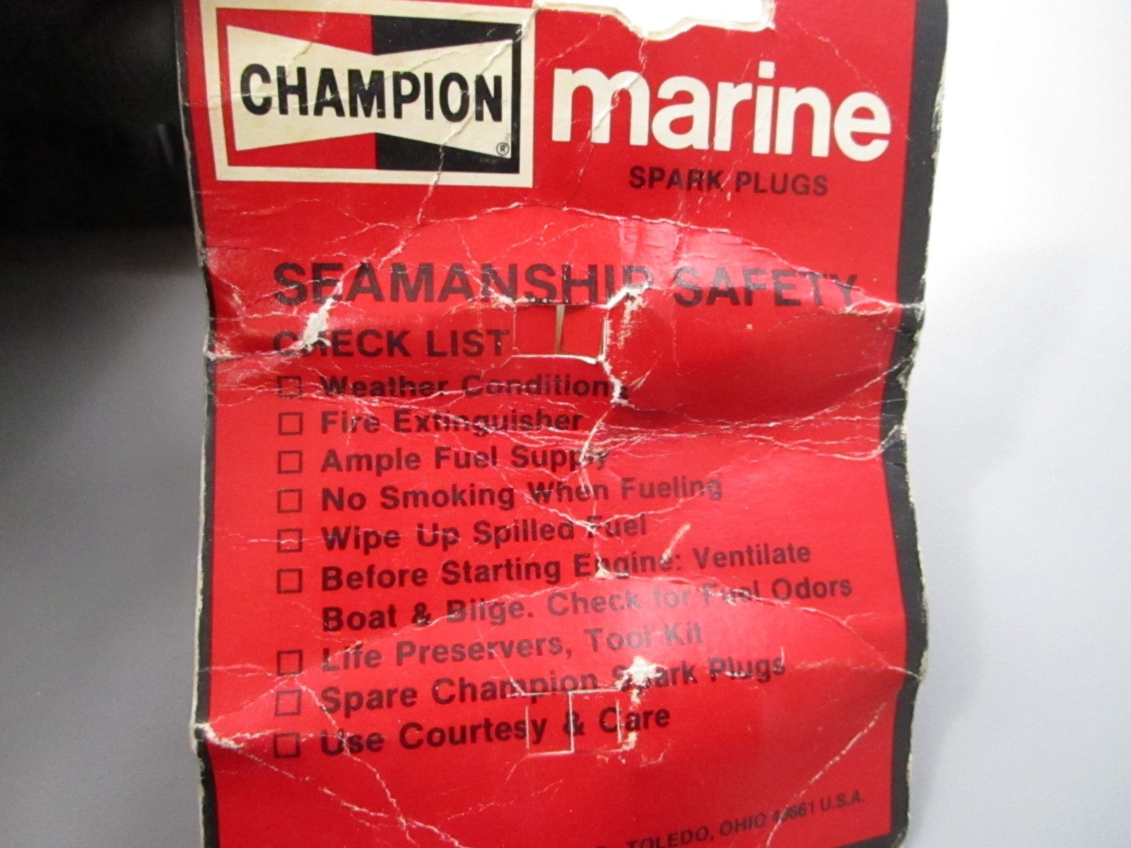 NEW (LOT OF 2) J6J Champion Spark Plug 0810