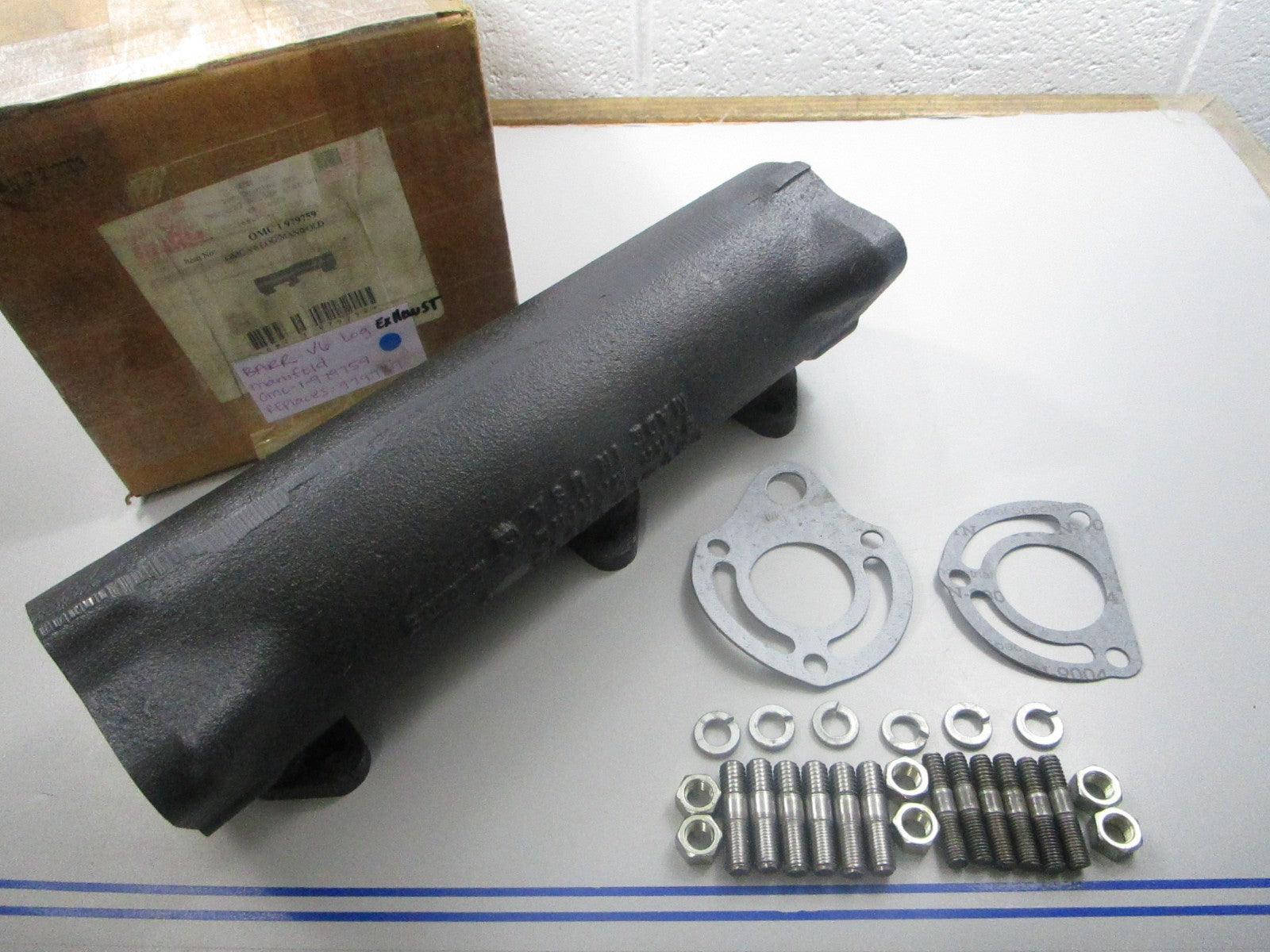 NEW OMC-1-979759 Replaces: 979759 Barr V6 Log Exhaust Manifold 0810
