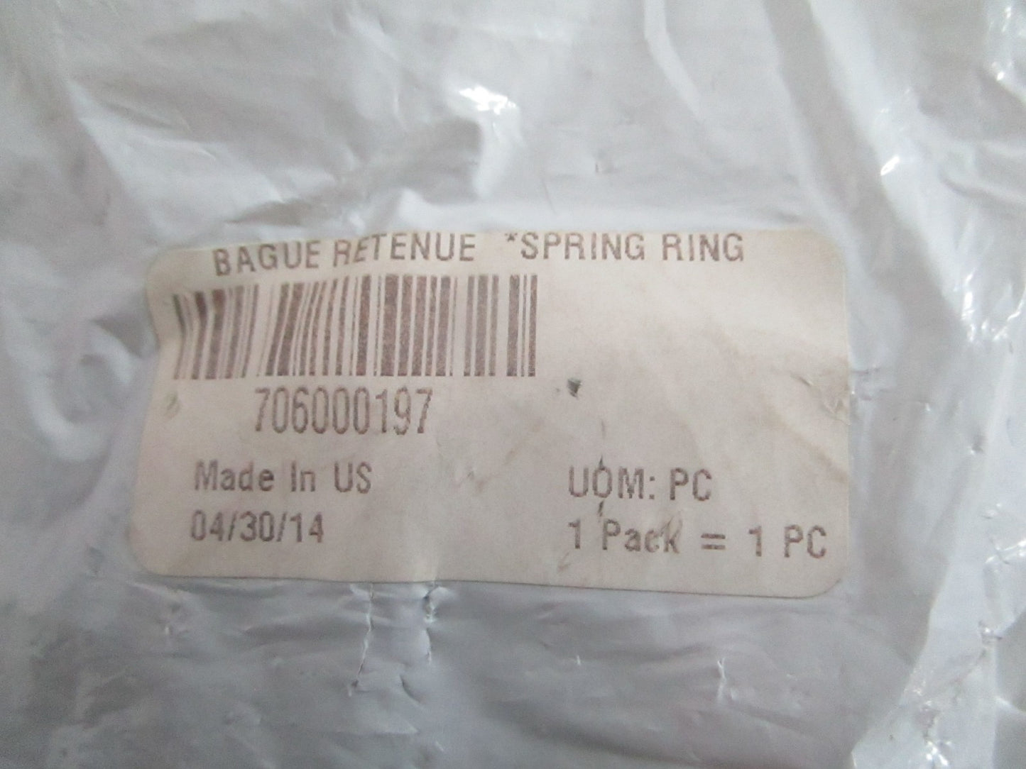NEW OEM 706000197 Can-Am Spring Ring 0820