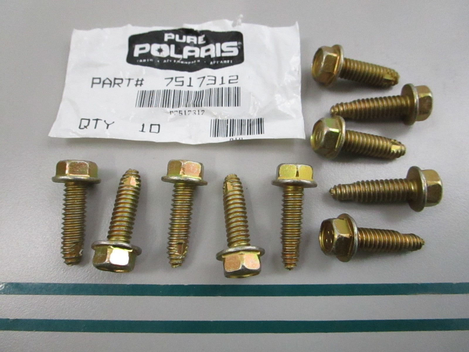 NEW OEM (LOT OF 10) 7517312 Polaris Screw 0810